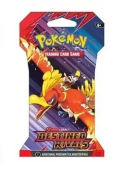 5 x Pokemon Destined Rivals Booster Packs Sleeved New Scarlet & Violet 2025 - Image 5