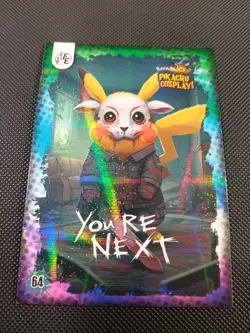 You're Next (Pikachu) #64 - Galaxy Holo - Electric Pikachu Cosplay - Pokemon - Image 1