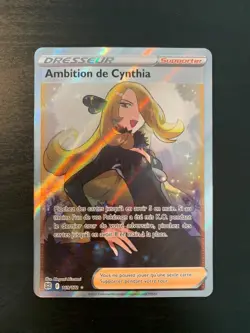 Carte Pokemon : Ambition de Cynthia 169/172 Stars Etincelantes Francaise - Image 1