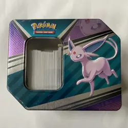 Four Pokemon Trading Card Tins Containing Cards - Image 2