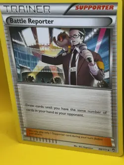 POKEMON TRAINER CARDS ( 5 ) Professor Oak, Tv And Battle Reporter Pokemon Center - Image 4