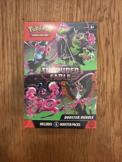 Pokemon TCG Cards Shrouded Fable Booster Bundle - 6 Sealed Packs Scarlet Violet - Image 1
