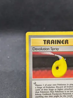 Devolution Spray 72/102 Rare Base Set Pokemon Card WOTC Played - Image 2