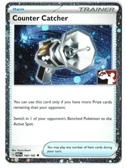 Counter Catcher 160/182 Prize Pack Series Cards Holo - Image 1