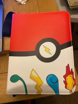 Pokemon 45 Page Premium Pocket Zip Card Binder Folder : 4 card plastic pages - Image 1