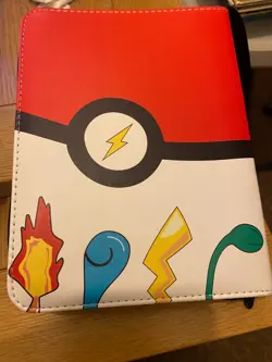 Pokemon 45 Page Premium Pocket Zip Card Binder Folder : 4 card plastic pages - Image 2