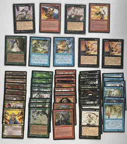 Magic The Gather Alliances Italian Lot 50 Cards - Rares And Reserved List - Image 1