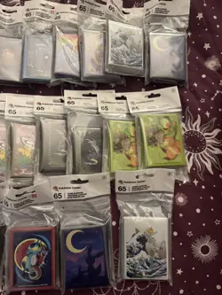 29X Pokemon Center Pokemon Card Sleeves New Sealed packs Bundle - Image 4