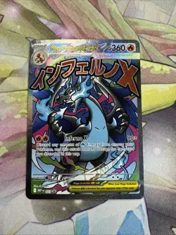 Mega Charizard x Ex 023 Mega Evolutions Promo Card Near Mint - Image 1