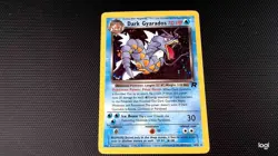 Pokemon Dark Gyarados Prerelease 08/82 WOTC Promo Holo Card LP - Image 1