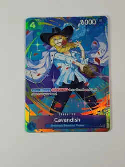 One Piece Card Cavendish (045) (Parallel) OP10-045 Royal Blood Foil US - Image 1