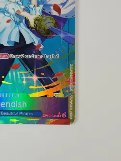 One Piece Card Cavendish (045) (Parallel) OP10-045 Royal Blood Foil US - Image 5