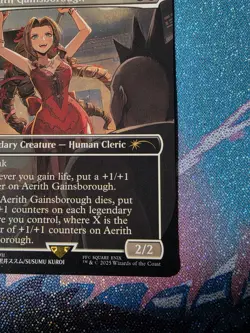 ?? Aerith Gainsborough MTG - Final Fantasy Regional Championship Promo Near Mint - Image 5