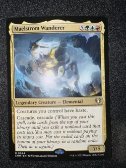 MAELSTROM WANDERER mtg NM-M Commander Masters Rare - Image 1