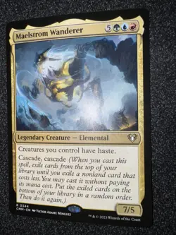 MAELSTROM WANDERER mtg NM-M Commander Masters Rare - Image 2