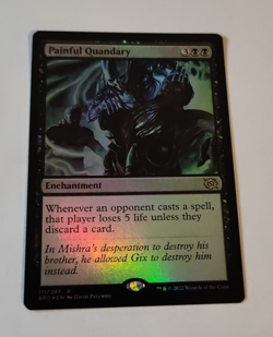 MtG Painful Quandary (BRO-111) Rare Foil English MINT - Image 1