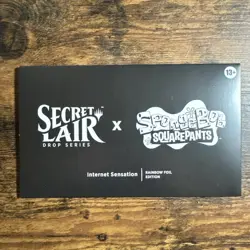 MTG Secret Lair x Spongebob Squarepants: Internet Sensation - RAINBOW FOIL NM/M - Image 1