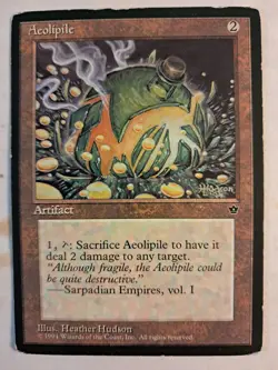 Aeolipile Fallen Empires Magic English Common MTG PLAYED ARTIFACT BULK DISCOUNT - Image 1
