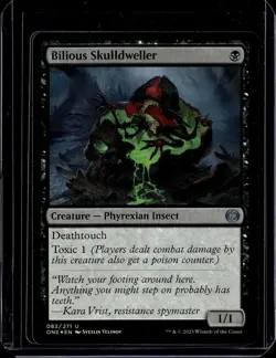 Bilious Skulldweller - 83 - Foil - ONE - NM - MTG Magic the Gathering - Image 1
