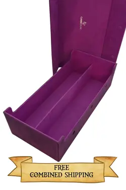 DUNGEON 1100+ CONVERTIBLE - PURPLE Deck Box GameGenic Used - Image 3