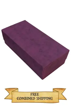 DUNGEON 1100+ CONVERTIBLE - PURPLE Deck Box GameGenic Used - Image 5