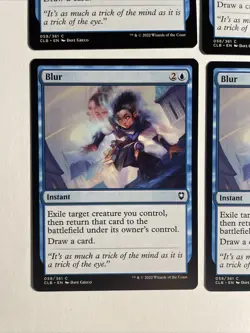 4x Mtg Baldur's Gate Blur NM/M Magic The Gathering - Image 2