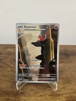 Carte Pokemon - Reptincel 169/165 AR ev3.5 - 151 - Image 1
