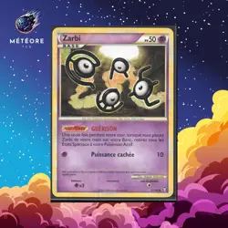 Carte Pokemon Zarbi 51/102 HGSS Triomphe Francais - Image 1