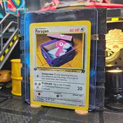 Porygon 1st Edition Team Rocket Pokemon TCG 48/82 Uncommon - Image 2