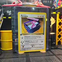 Porygon 1st Edition Team Rocket Pokemon TCG 48/82 Uncommon - Image 3