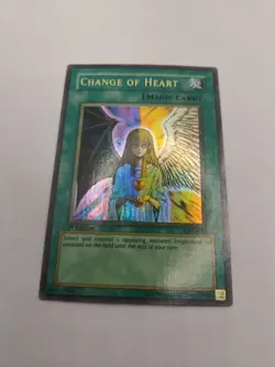 Change of Heart MRD-060 Yu-Gi-Oh Unlimited Metal Raiders Ultra Rare Card MP - Image 1