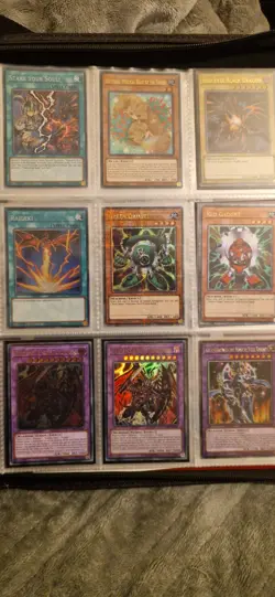 Yu-Gi-Oh Binder: SINGLES OR ENTIRE BUNDLE. - Image 2