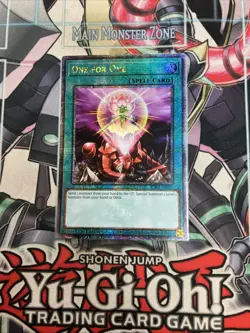One For One Quarter Century Secret Rare RA03-EN056 Yugioh VLP - Image 1