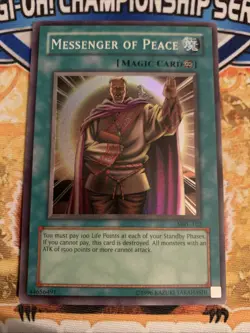 Yugioh MESSENGER OF PEACE MRL-102 LP - Image 1