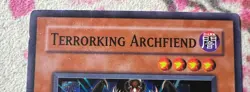1x (MP) - Terrorking Archfiend - DCR-072 - Super Rare - 1st Edition YuGiOh - Image 3