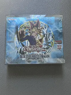 Yu-Gi-Oh Legend Of Blue Eyes White Dragon Booster Box 25th Sealed With Case - Image 1