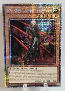 Yu-Gi-Oh! K9-00 Lupis JUSH-EN034 Starlight Rare NP 1st Edition - Image 1