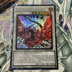 Yu-Gi-Oh! Black Rose Dragon 1st Edition Prismatic Collector's Rare RA04-EN057 - Image 1