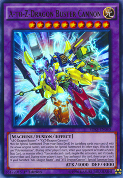 A-To-Z-Dragon Buster Cannon - SDKS-EN040 Ultra Rare 1st Ed NM - Yugioh - Image 1
