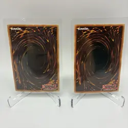 VTG Yu-Gi-Oh! 1996 DB1 Exodia Left Leg & Right Leg of the Forbidden One Lot - Image 2