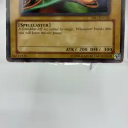 VTG Yu-Gi-Oh! 1996 DB1 Exodia Left Leg & Right Leg of the Forbidden One Lot - Image 4