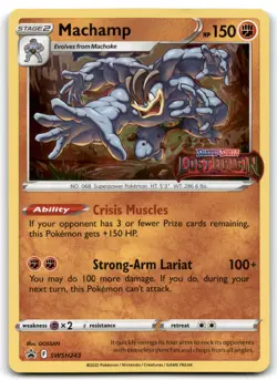 Machamp SWSH243 SWSH: Sword & Shield Promo Cards - Image 1