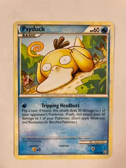 Pokemon TCG Psyduck 74/102 Triumphant card - Image 1
