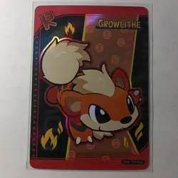 Growlithe - Poke Baby - Pokemon Fan Art - Custom Card - Image 1