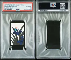 Porygon Grimer Pokemon Card May Kanto Hanafuda 2013 Japanese Nintendo PSA 10 - Image 3