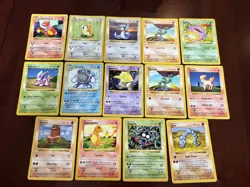 Huge Vintage Pokemon Bulk 500 Card Lot - 1st Edition - Base - Jungle - Fossil - Image 2
