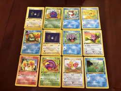 Huge Vintage Pokemon Bulk 500 Card Lot - 1st Edition - Base - Jungle - Fossil - Image 3