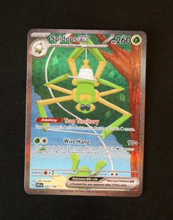 Pokemon Card - Tarountula 199/198 Spidops EX 243/198 Scarlet & Violet Base - NM⭐ - Image 2