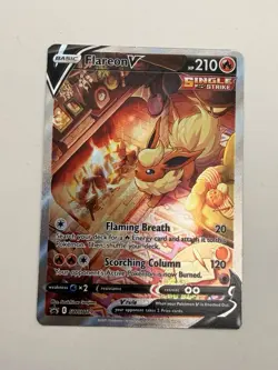 Flareon V SWSH179 SWSH: Sword & Shield Promo Cards Holo - Image 1