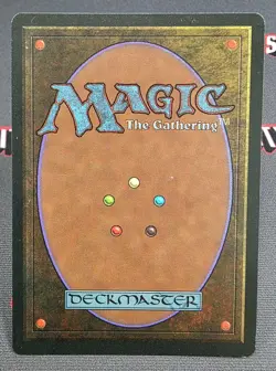 MTG Tormod's Crypt- Signed Christopher Rush -The Dark Magic Card # 112 - Image 2